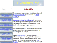 Tablet Screenshot of exodontia.info